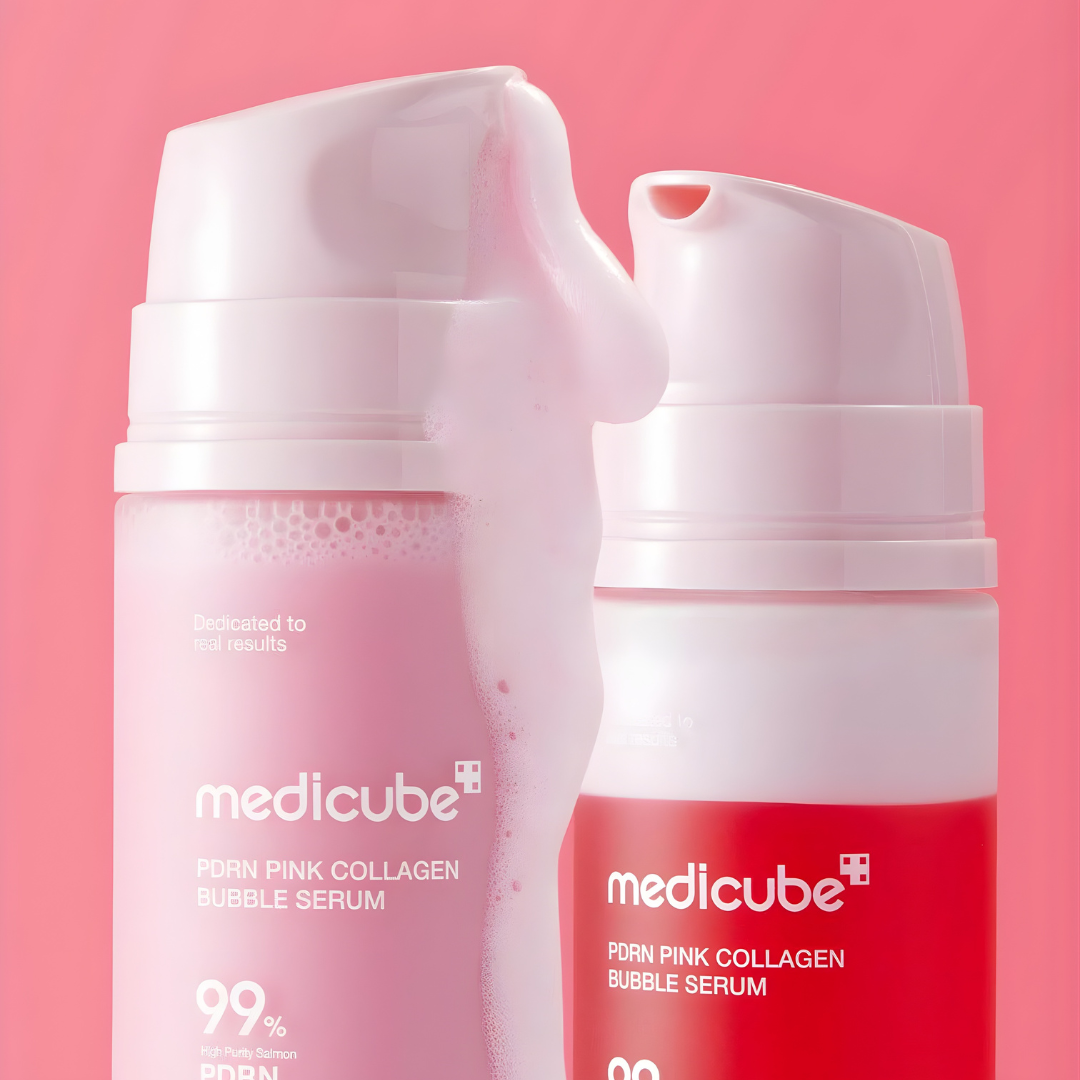 Medicube, PDRN Pink Collagen Bubble Serum, 95ml