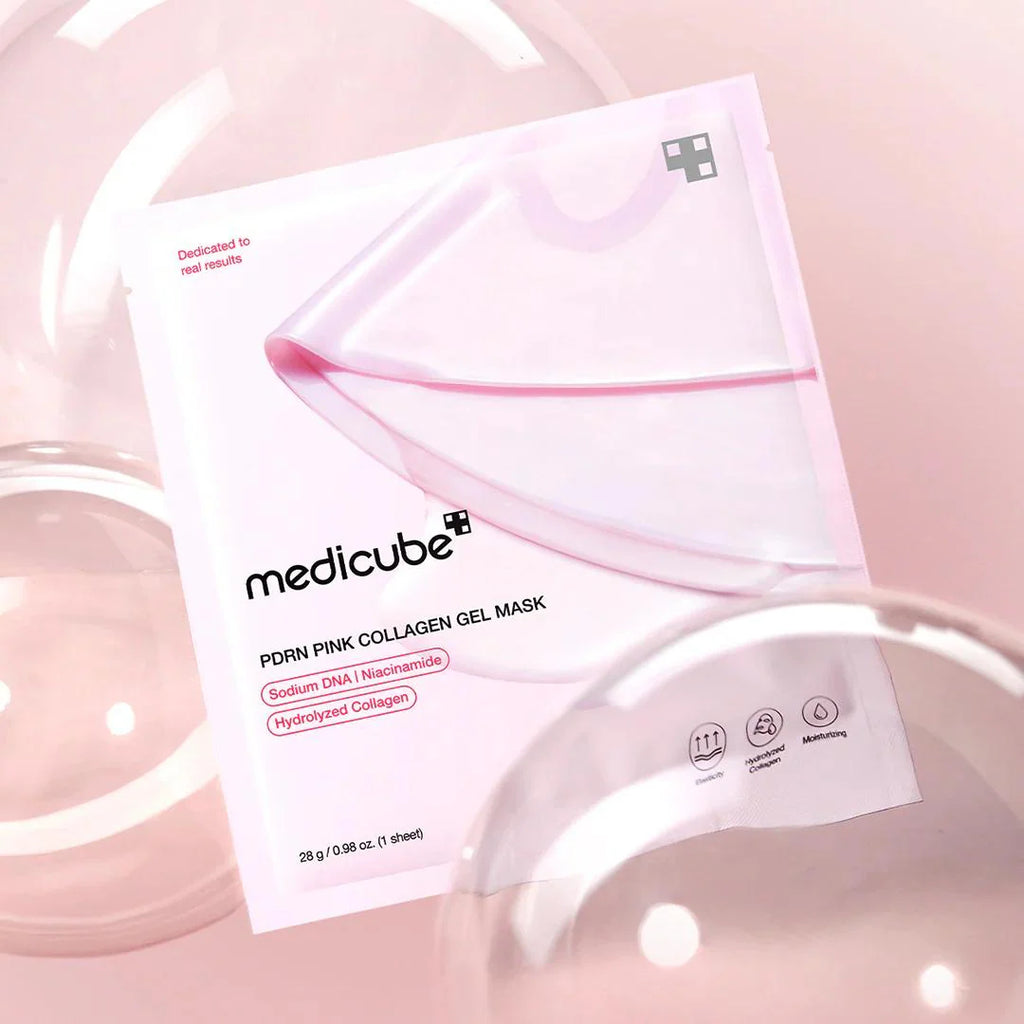 Medicube, PDRN Pink Collagen Gel Mask, 28g x 4ea