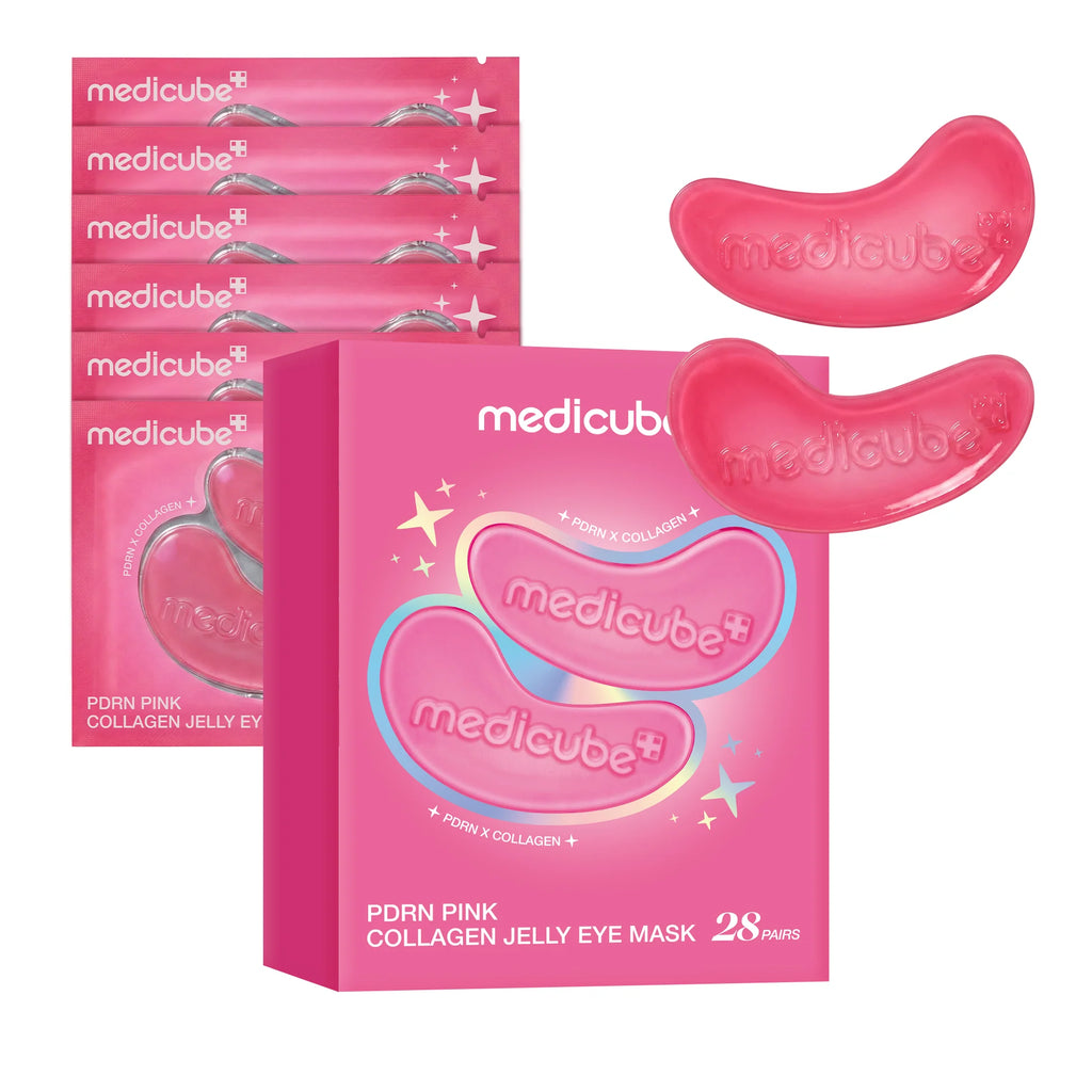 Medicube, PDRN Pink Collagen Jelly Eye Mask, 28 Pairs