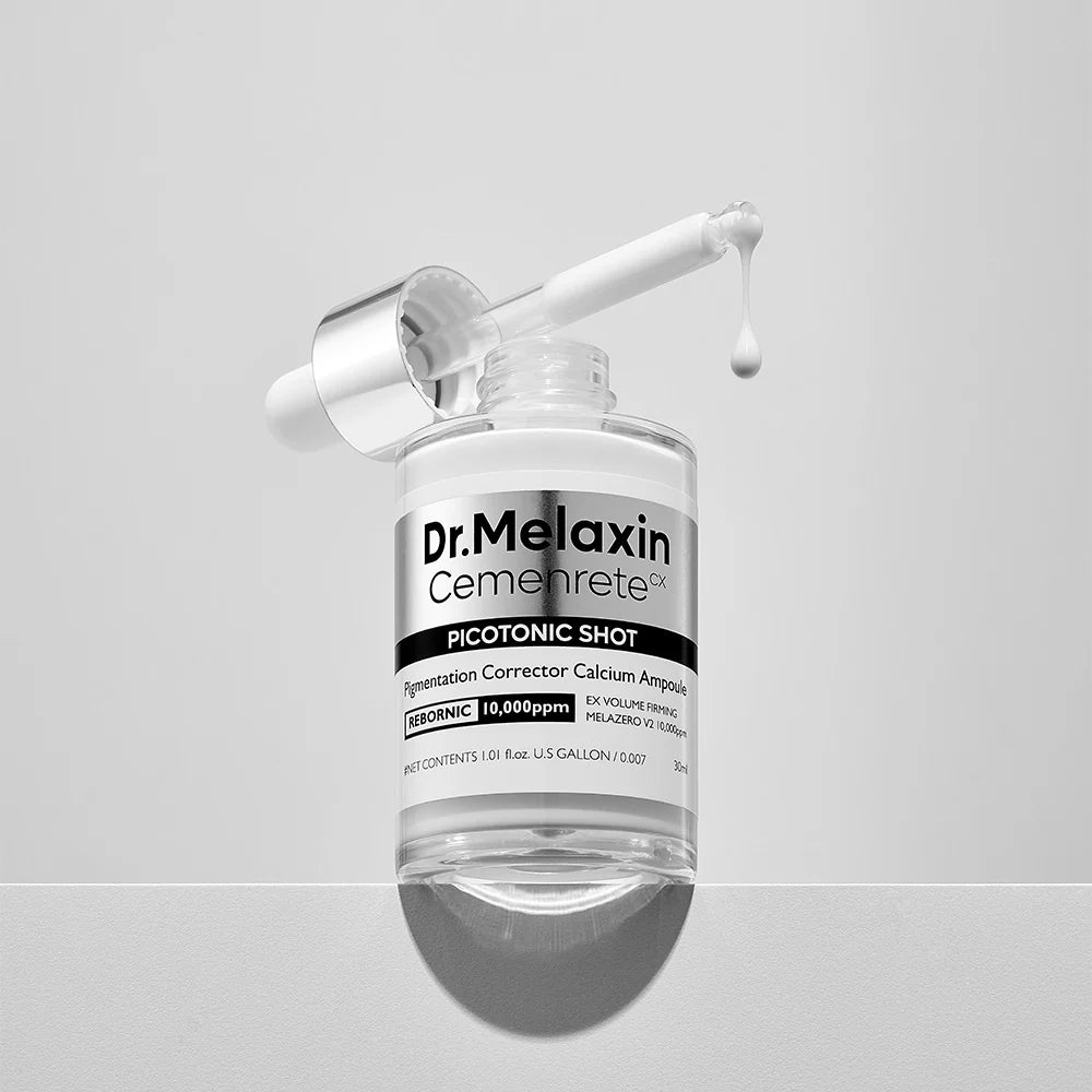 Dr.Melaxin, Cemenrete, بيكوتونيك شوت أمبولة الكالسيوم لتصحيح التصبغات، 1.01 أونصة سائلة (30 مل)