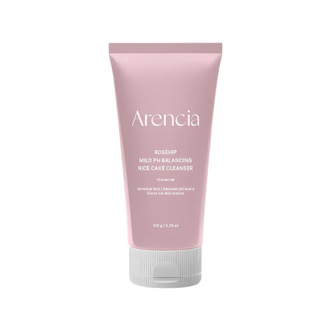 Arencia, Rosehip Mild PH Balancing Rice Cake Cleanser, 150g