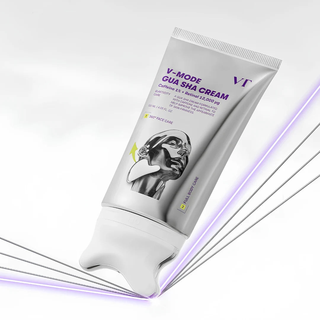 VT V-Mode Gua Sha Cream on a white background 