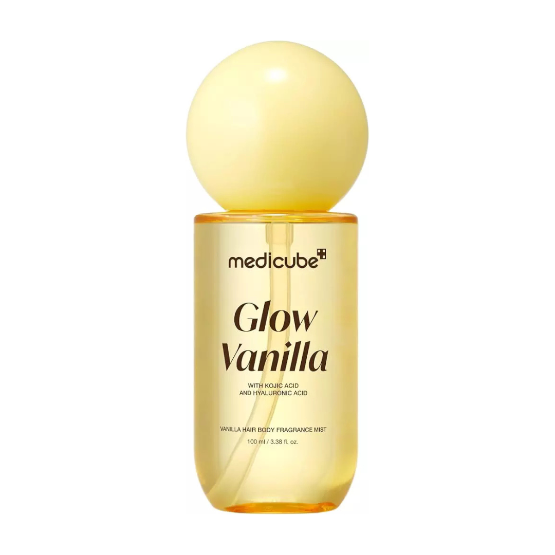 ميديكيوب، جلو فانيلا، رذاذ معطر للشعر والجسم، 100 مل