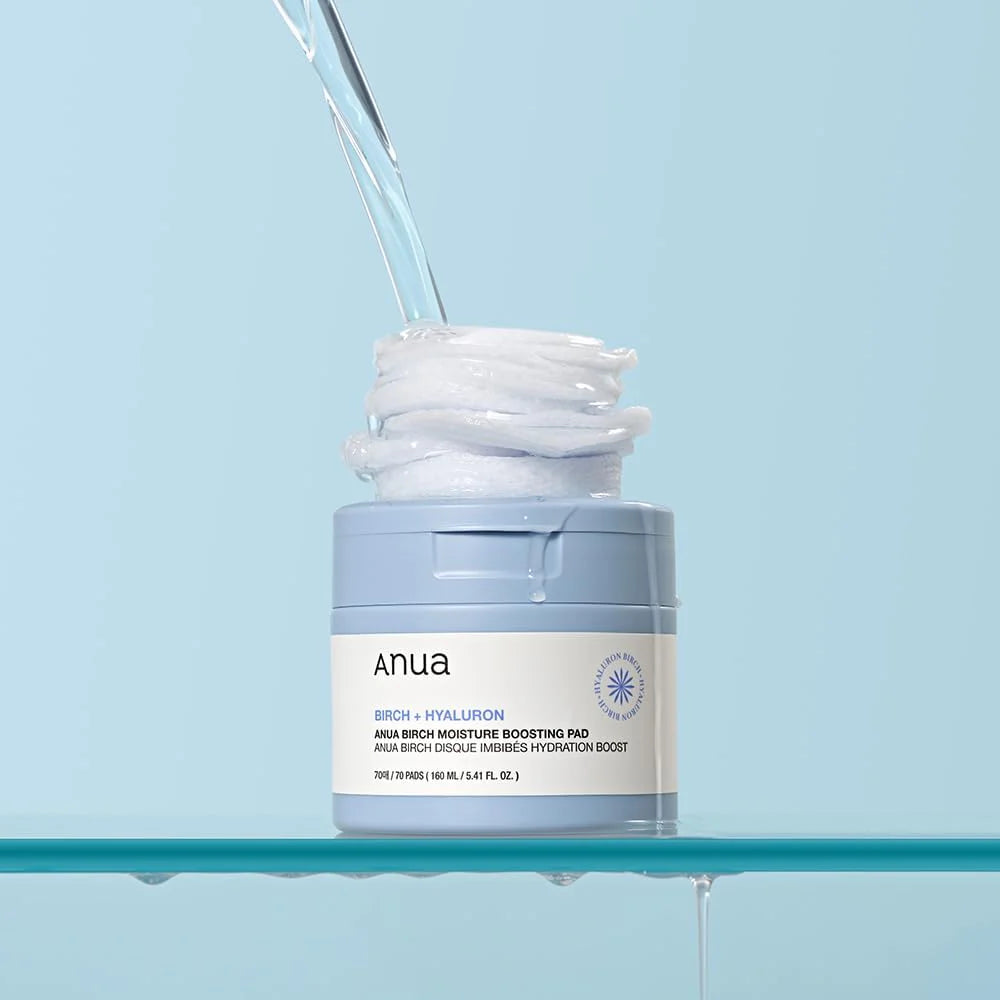 Anua, Birch Moisture Boosting Pad, 70 فوطة