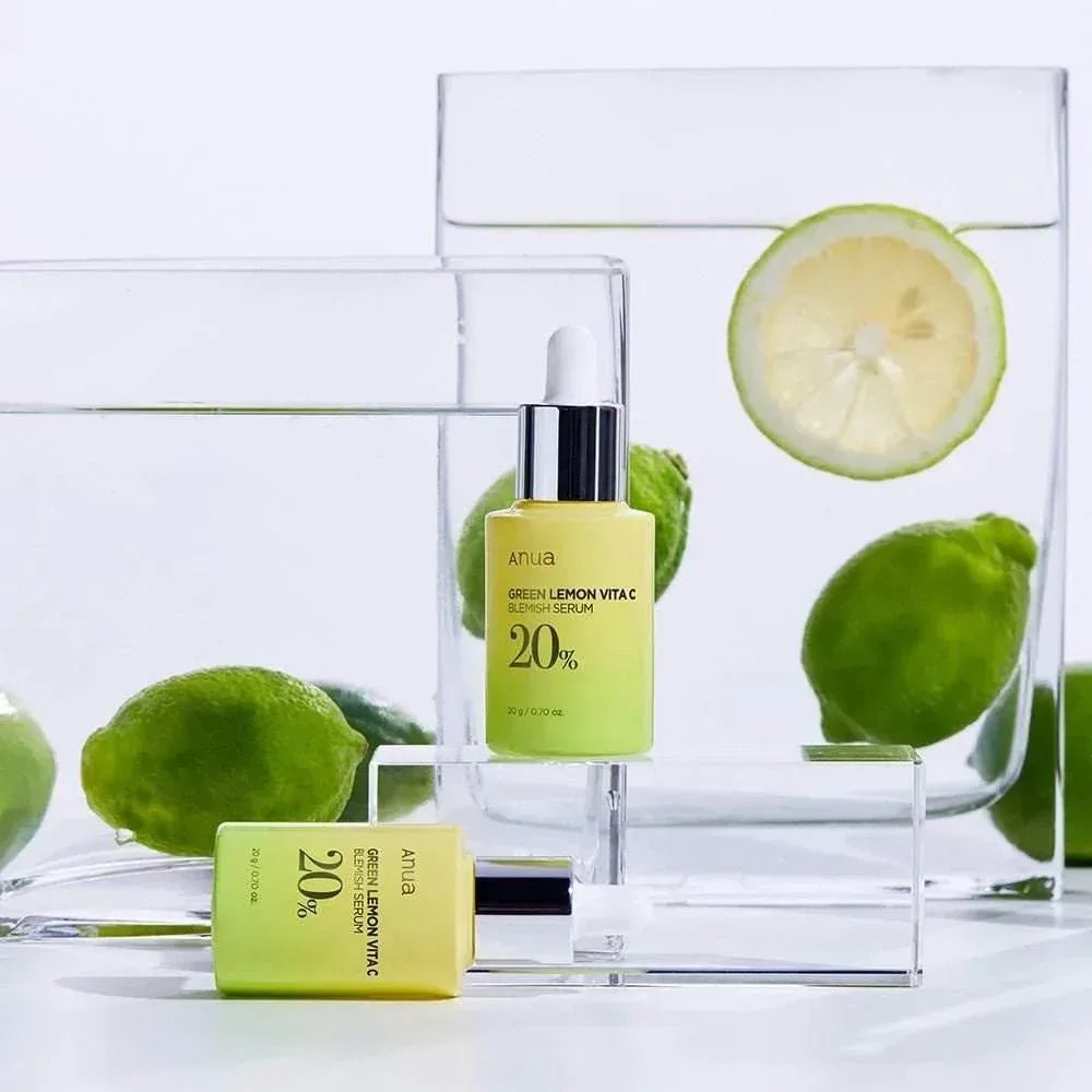 Anua, Green Lemon Vita C, Blemish Serum, 20g