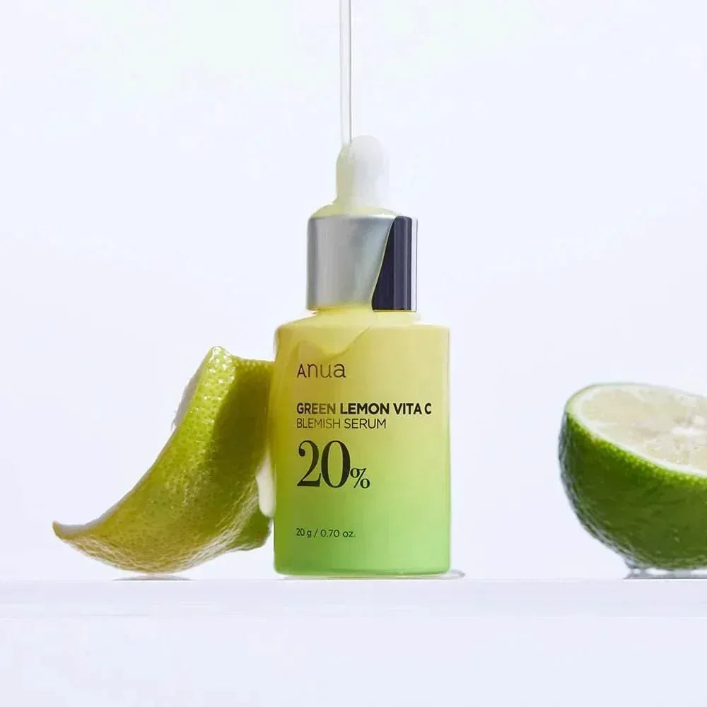 Anua, Green Lemon Vita C, Blemish Serum, 20g