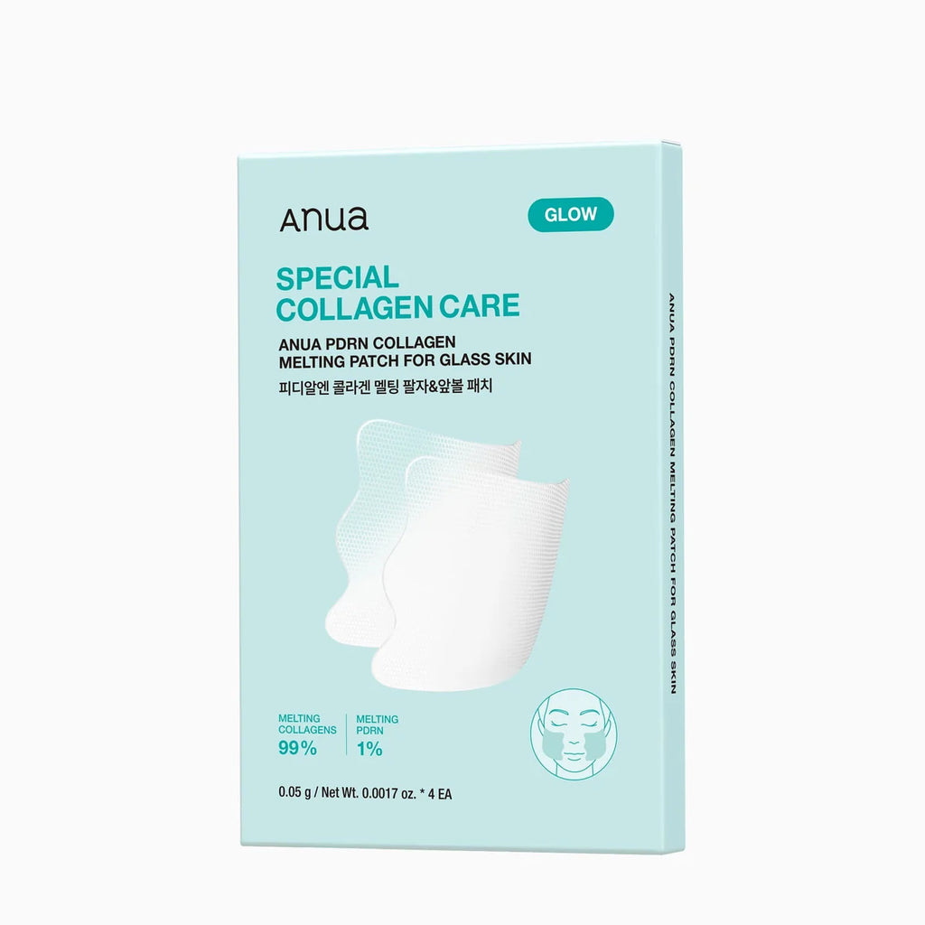 Anua PDRN Special Collagen Care Melting Patch packaging on a white background