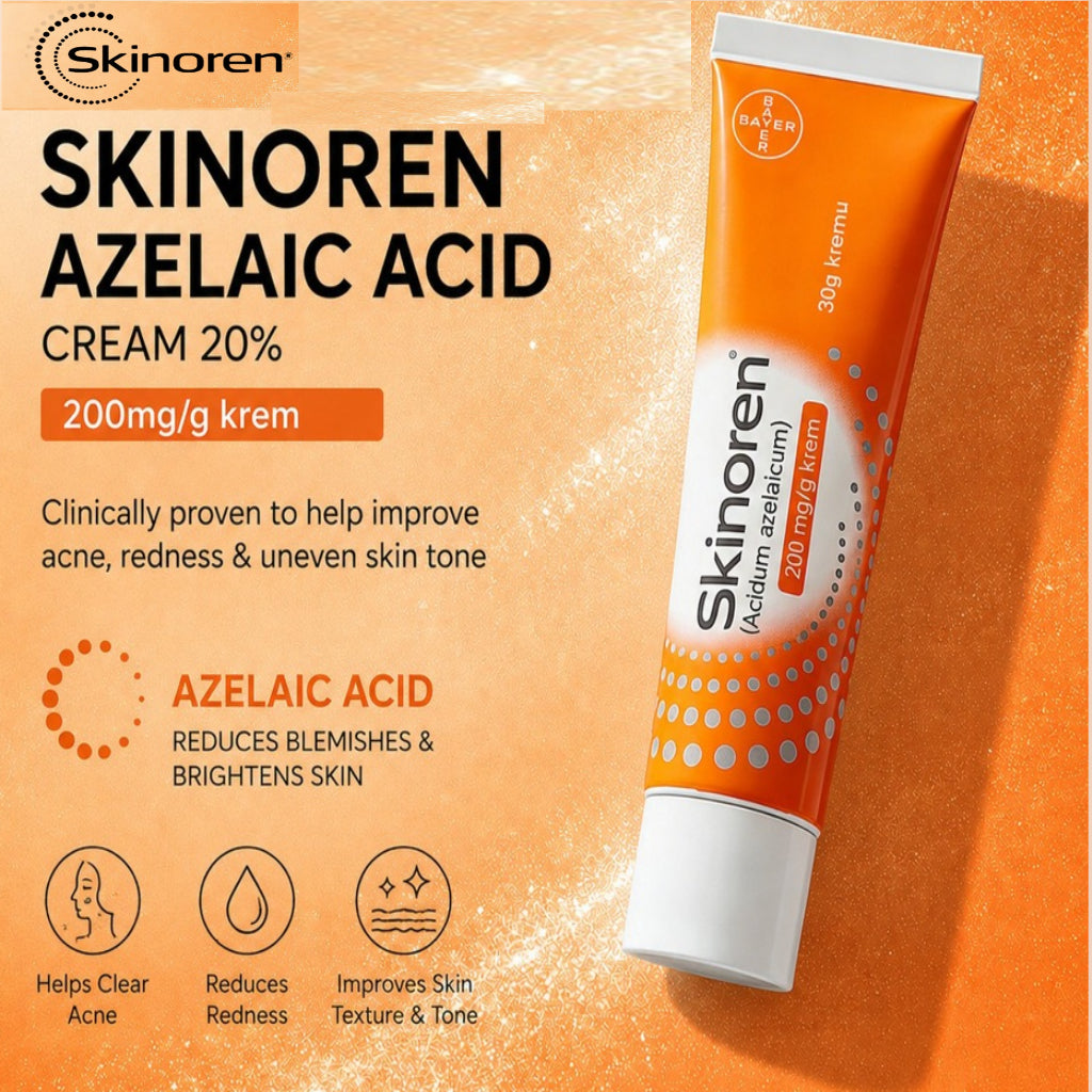 Skinoren, Azelaic Acid 20% Cream, 30g