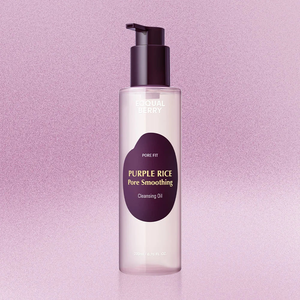 EQQUALBERRY, Purple Rice Pore Smoothing, Cleansing Oil , 200 ml