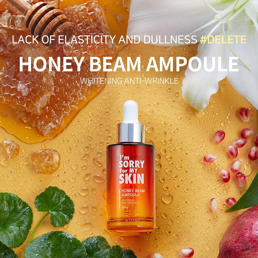 I'm Sorry For My Skin, Honey Beam Ampoule, 30ml
