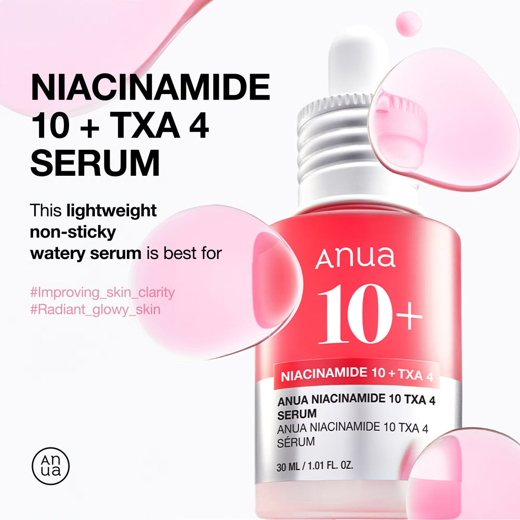 Anua, Niacinamide 10 TXA 4 Serum, 30ml
