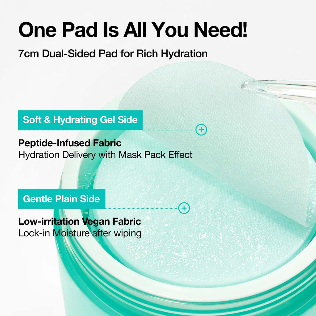 Anua, PDRN 100 Hyaluronic Acid Glow Pad, 60 Pads