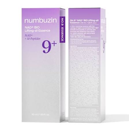Numbuzin, No.9 NAD+ سيروم بيو ليفتينغ-سيل، 1.69 أونصة سائلة (50 مل)