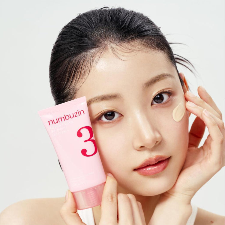 Numbuzin, No Filter Tone-Up Sun Serum 02 Glow, SPF50+, 50ml
