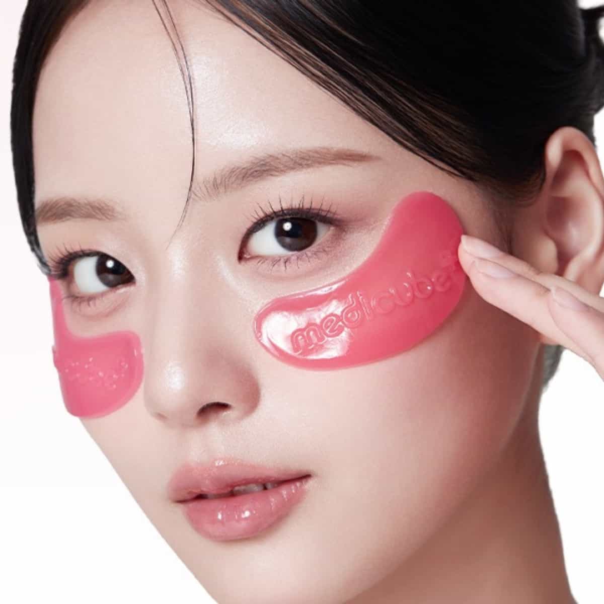 Medicube, PDRN Pink Collagen Jelly Eye Mask, 28 Pairs