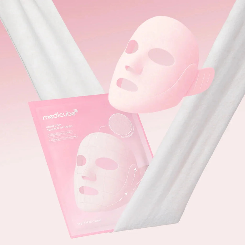 Medicube, PDRN Pink Tension Up Mask, 34g x 4ea