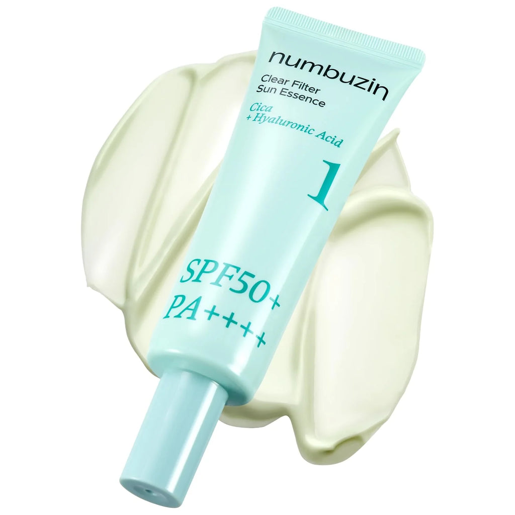 نومبوزين، خلاصة واقية من الشمس رقم 1 كلير فلتر، عامل حماية SPF 50+ PA++++، 1.69 أونصة سائلة (50 مل)